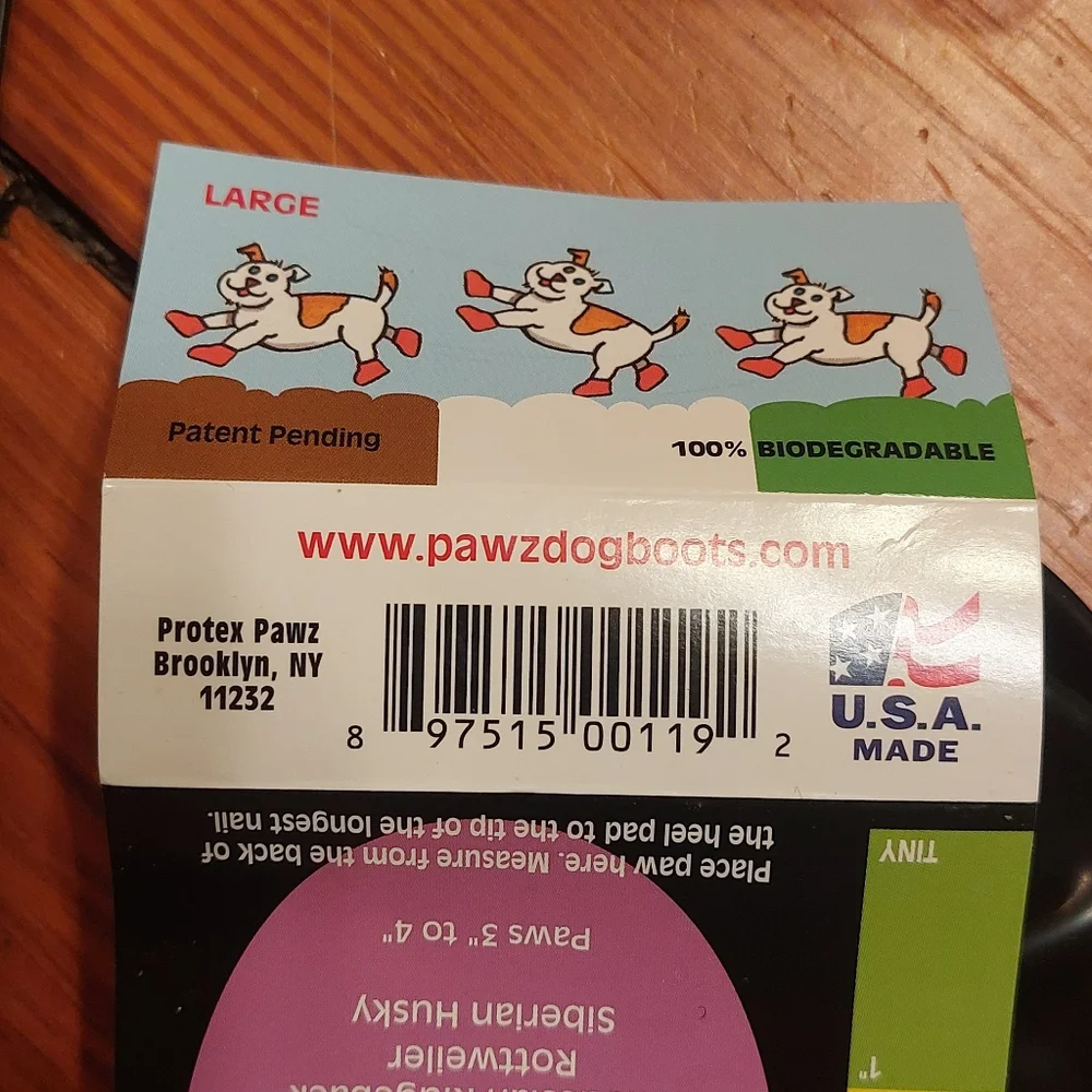 Disposable dog boots